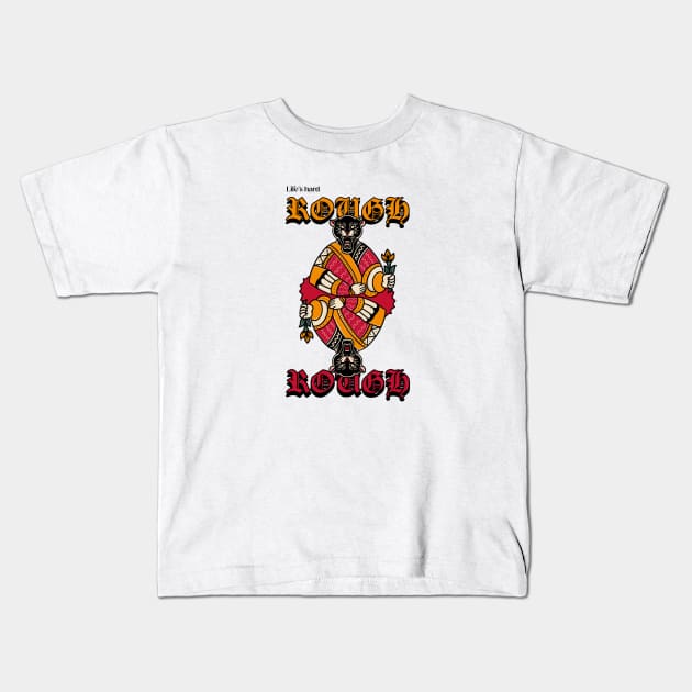 Rough Kids T-Shirt by Vintage Oldschool Apparel 